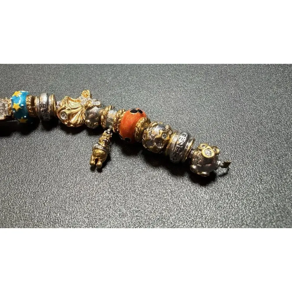 I Wish You Licensed Disney RARE RETIRED The Bradford Exchange Charm Bracelet